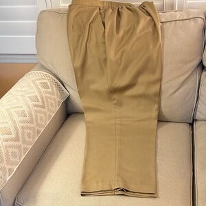 Alfred Dunner Tan Women's Trousers